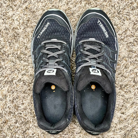 Merrell Black/Grey/Subtle Green Sneakers - Picture 6 of 8